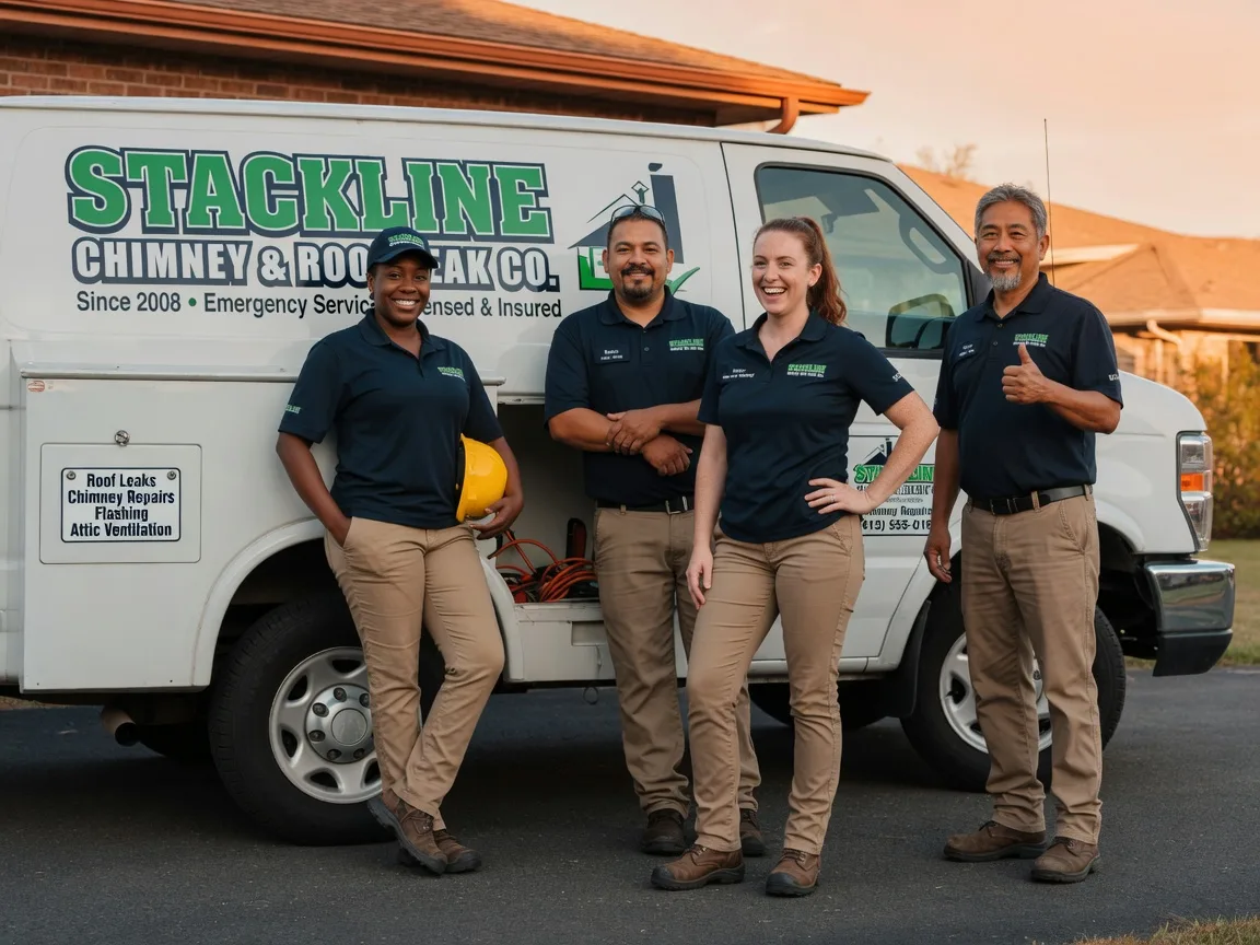 Chimney flashing repair company in Verona, IL